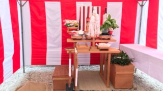 【地鎮祭】阿倍野区 長池町新築戸建